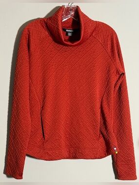Sherpa Adventure Gear Nyano Rust Textured Cowl Neck Sweater Size S